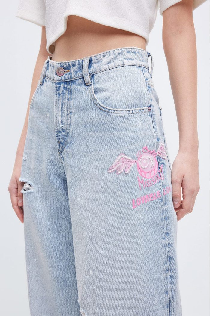 Miss Sixty x ANDRÉ SARAIVA Capsule Collection Ripped Loose Jeans - immagine 3